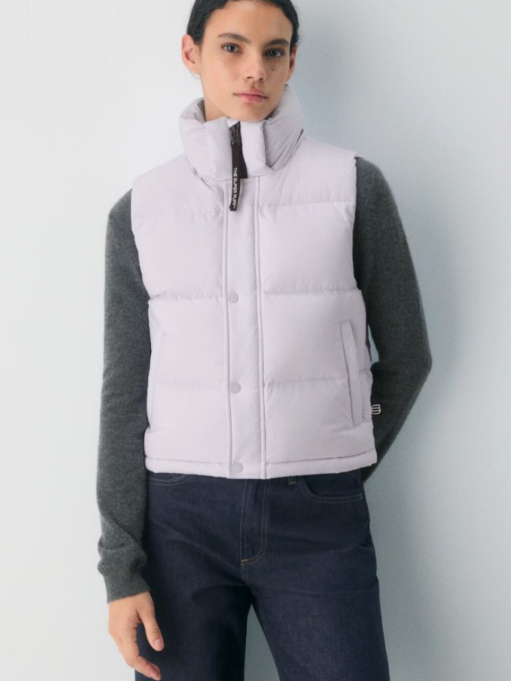 ARITZIA Super Puff Shorty Vest cliMATTE, Lavish Lavender, size S